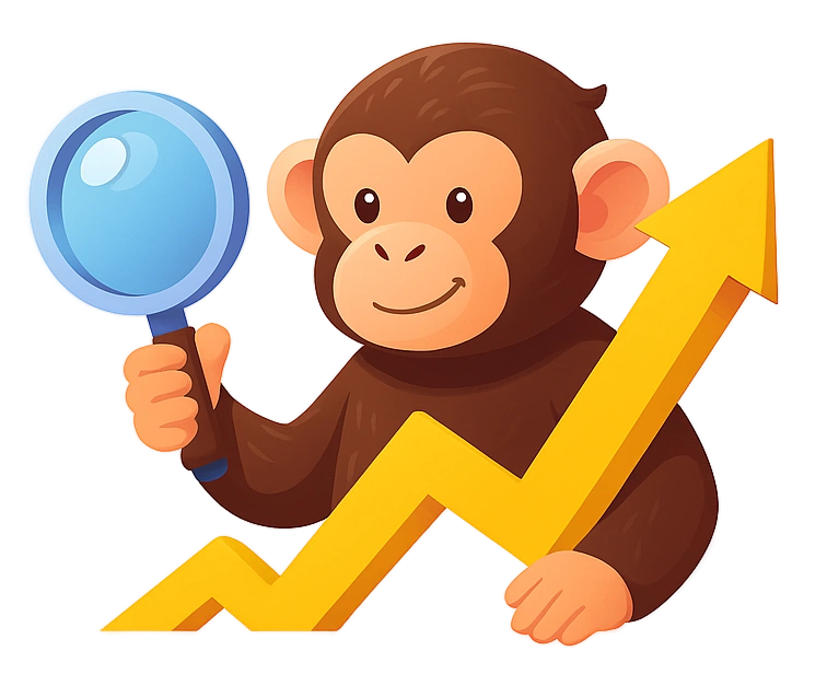 MonitoringMonkey - AI-Powered Competitor Analysis Mascot